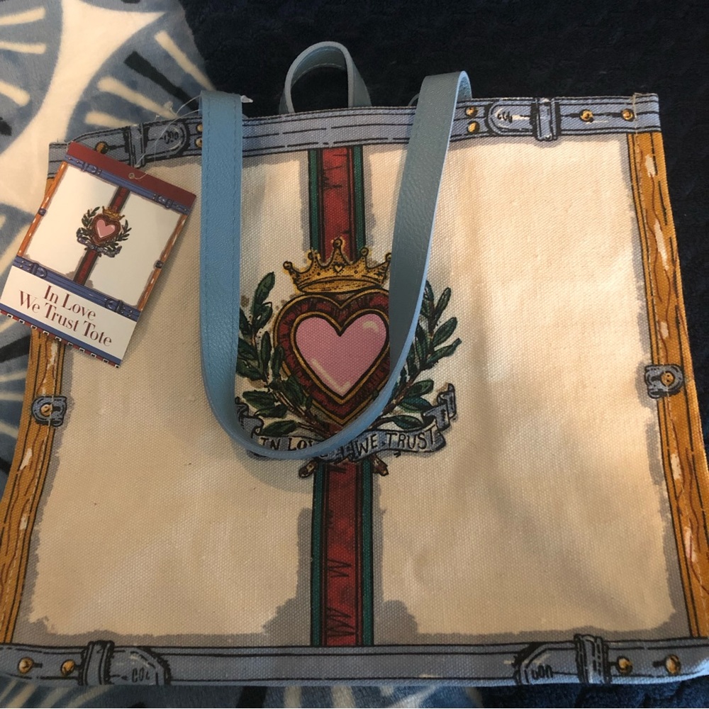 NWT Brighton In Love We Trust Tote